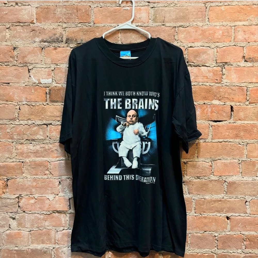 $150 2002 Austin Powers Mini Me “The Brain's Behind This Operation” movie tee